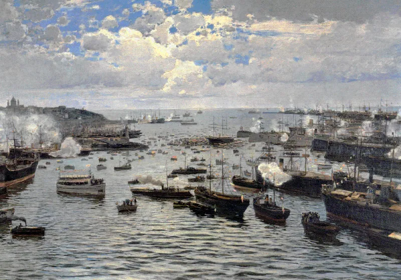 Il Porto di Genova durante le Feste Colombiane