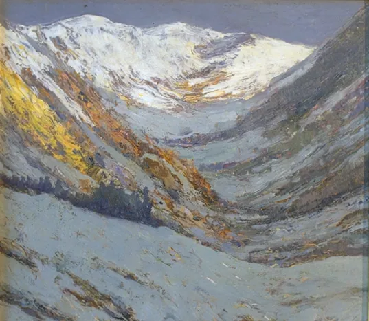 Nella valle del Gottardo – Collez. privata, Cuneo