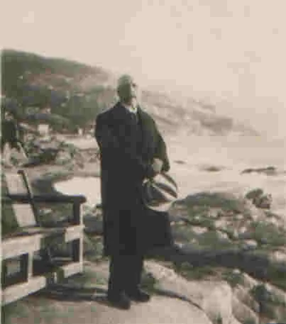 Giuseppe Sacheri sulla costa ligure